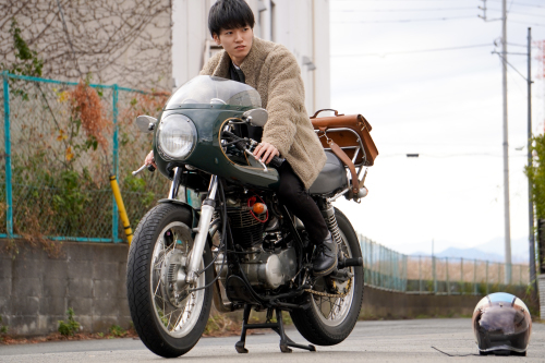 田村 大樹 & YAMAHA SR500(2020.01.04/TOKYO)_f0203027_15192792.jpg