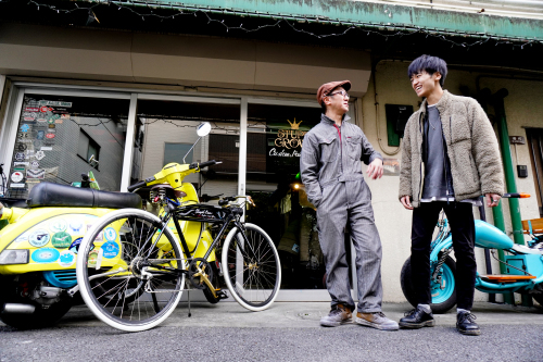 田村 大樹 & YAMAHA SR500(2020.01.04/TOKYO)_f0203027_15200354.jpg