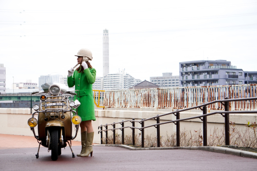 孕石 晶子 & Innocenti Lambretta Golden Special(2020.01.26/TOKYO)_f0203027_15381154.jpg