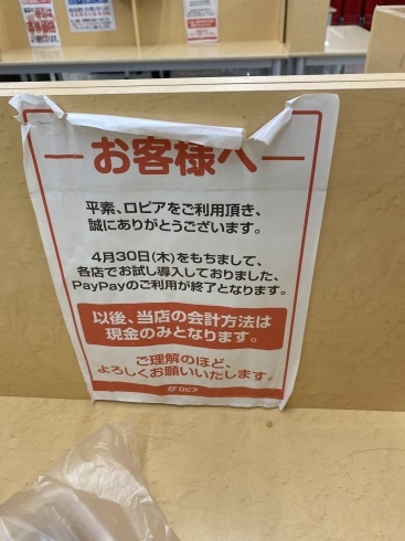 遅い時間のロピア_b0199487_19014513.jpg
