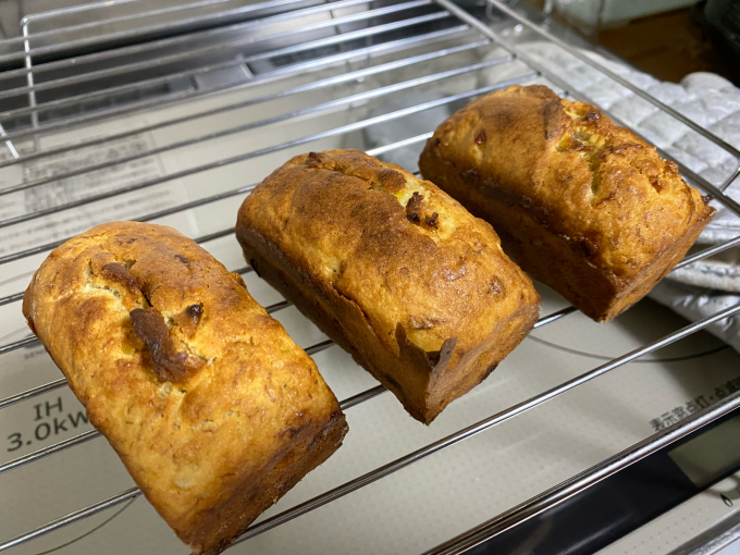 バナナブレッドとイチゴジャム ささちゃむ日記