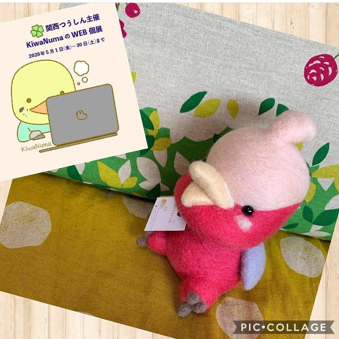 KiwaNumaさんWEB個展作品一覧、すべての作品うちの鳥さんオーダー可能です(6月30日まで)_d0322493_14321552.jpg