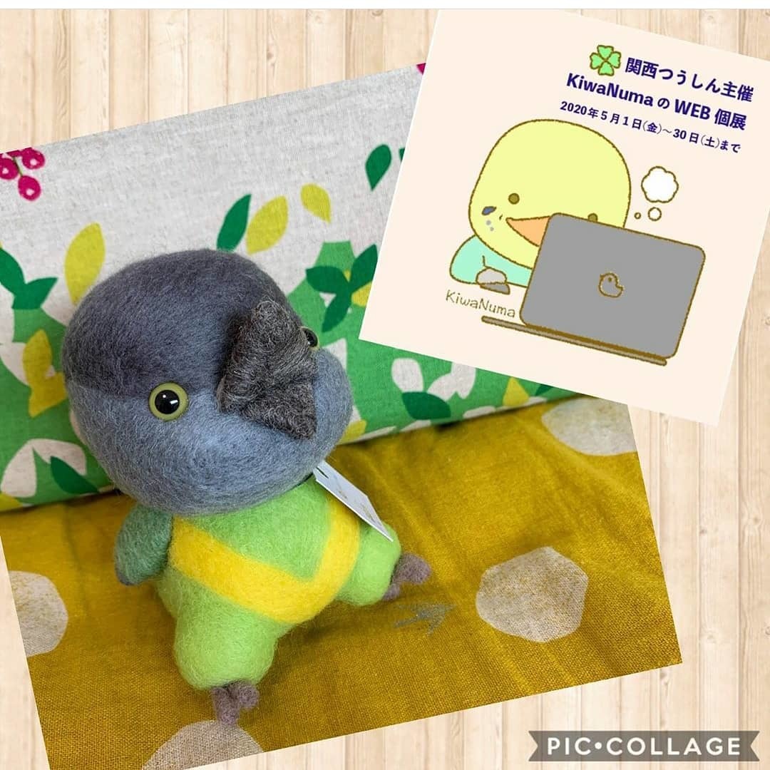 KiwaNumaさんWEB個展作品一覧、すべての作品うちの鳥さんオーダー可能です(6月30日まで)_d0322493_14495078.jpg