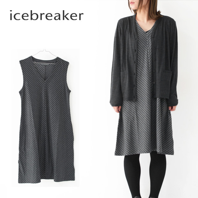 ICE BREAKER [アイスブレーカー] W ELOWEN SLEEVELESS DRESS [ITW22081] イロウェン スリーブレスドレス・ワンピース・LADY\'S_f0051306_17220234.jpg