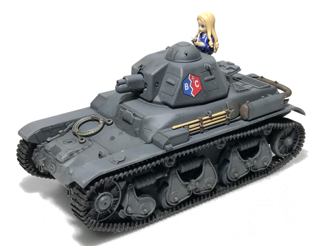 タミヤ 1/35 フランス軽戦車 R35 （完成）_b0055614_22580570.jpg