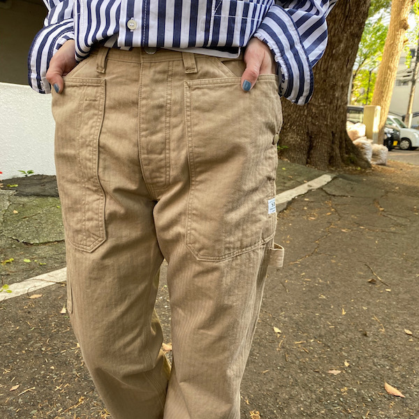 爽やかな羽織とガーデナーパンツの関係性_d0364239_19344107.jpg