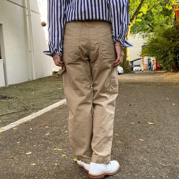 爽やかな羽織とガーデナーパンツの関係性_d0364239_19354564.jpg