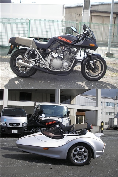 VF750 から SUZUKI 刀+オートクラフト サイドカーへ_e0218639_10565306.jpg