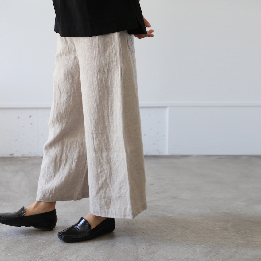 an927 ワイドパンツ natural_e0246710_17013183.jpg