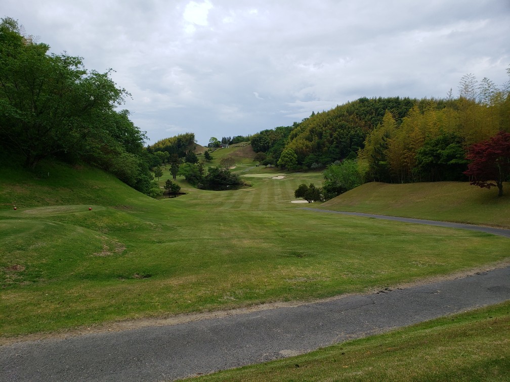 初コース 岸和田CC_c0160277_21011816.jpg