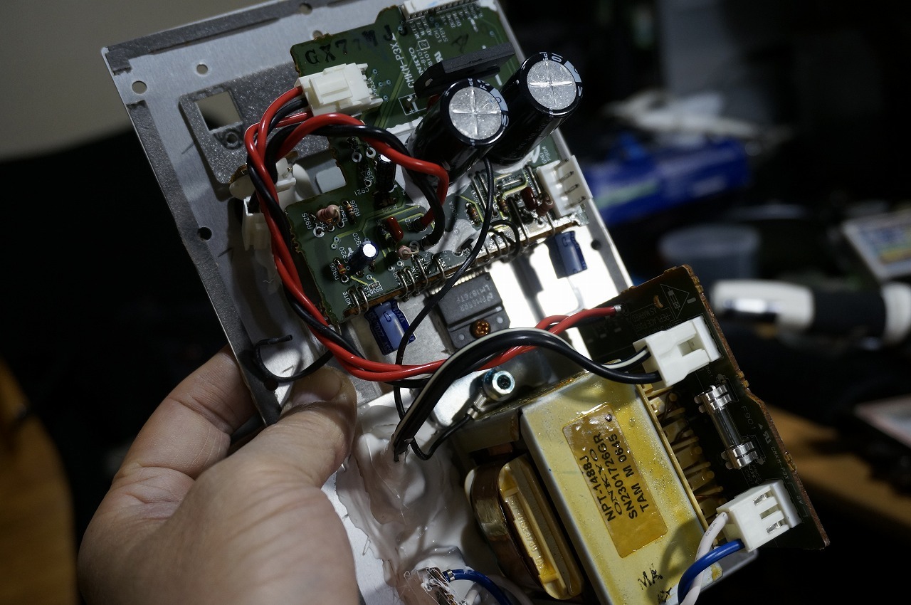 ONKYO GX-77M ニコイチ作戦 清掃・分解・入れ替え・ジャンク復活 ONKYO GX-77M ニコイチ作戦 清掃・分解・入れ替え・ジャンク復活