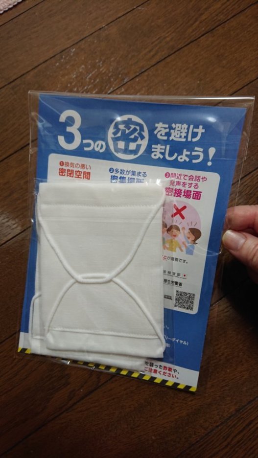 アベノマスク到着&中国でも母の日_e0249060_09062727.jpg