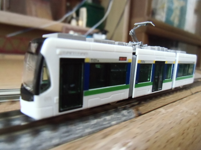 Nゲージ在籍車輛の点検確認 富山のLRT編 : 新湘南電鐵 横濱工廠3