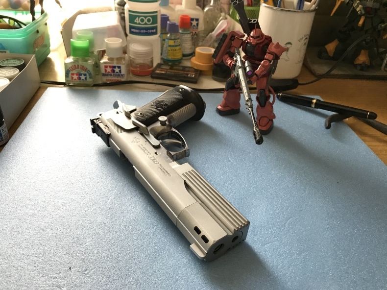 WA スーパースタビライザー　ガスガン　シルバー　動作確認済み ウエスタン アームズ スーパースタビライザー : ホビーのガレージ