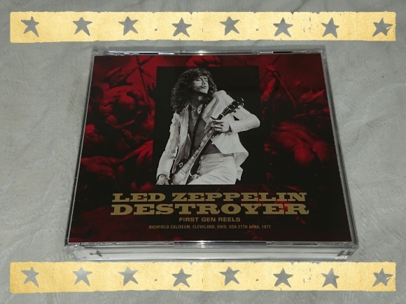 LED ZEPPELIN / DESTROYER 1ST GENE REEL プレス盤_b0042308_18002795.jpg