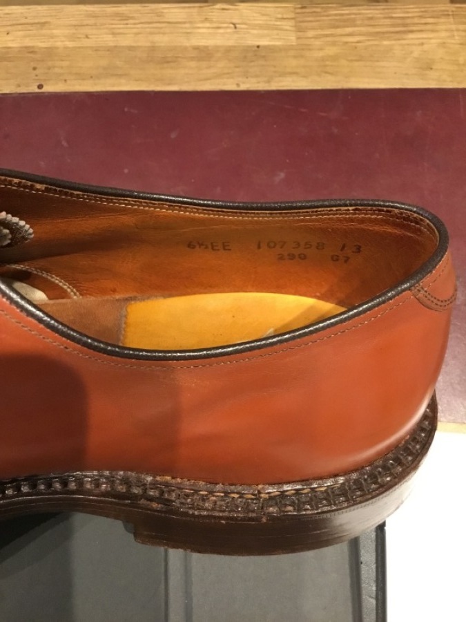 【FLORSHEIM】50\'s?キャップトウシューズ【専門用語乱立注意】_f0283816_11334535.jpeg