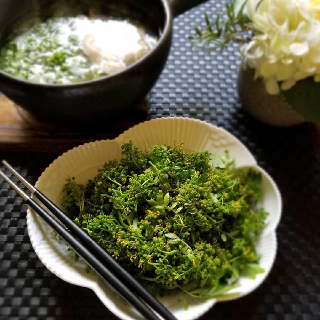 花山椒のしゃぶしゃぶ 貴重な旬の味覚をいただく ぴきょログ 軽井沢でぐーたら生活