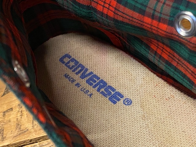 5月16日(土)大阪店オンラインストアシューズ&服飾雑貨入荷!!#1 80\'s~90\'s CONVERSE ALLSTAR MADE IN USA!!(マグネッツ大阪アメ村店)_c0078587_16072297.jpg