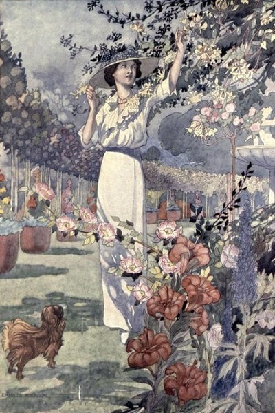 チャールズ・ロビンソン画:Our Sentimental Garden_c0084183_14471654.jpg