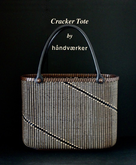 Cracker Tote All Black Basket_f0197215_08420965.jpeg