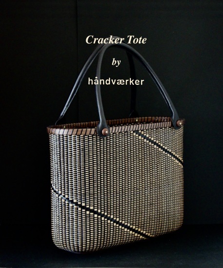 Cracker Tote All Black Basket_f0197215_08421192.jpeg