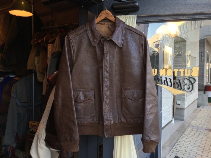 【vintage】40s USAAF  A-2 flight jacket