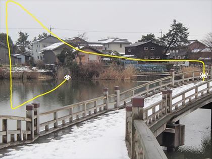 乙女が池で石垣激突!_e0044657_20303330.jpg