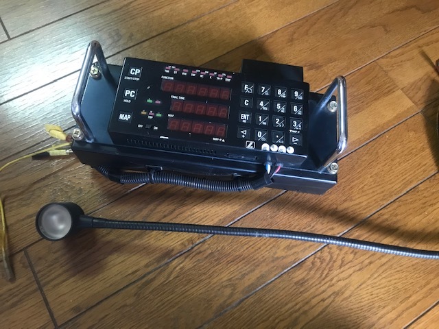 ラリーコンピューターを回収してきました 赤マキネン 気ままな日記