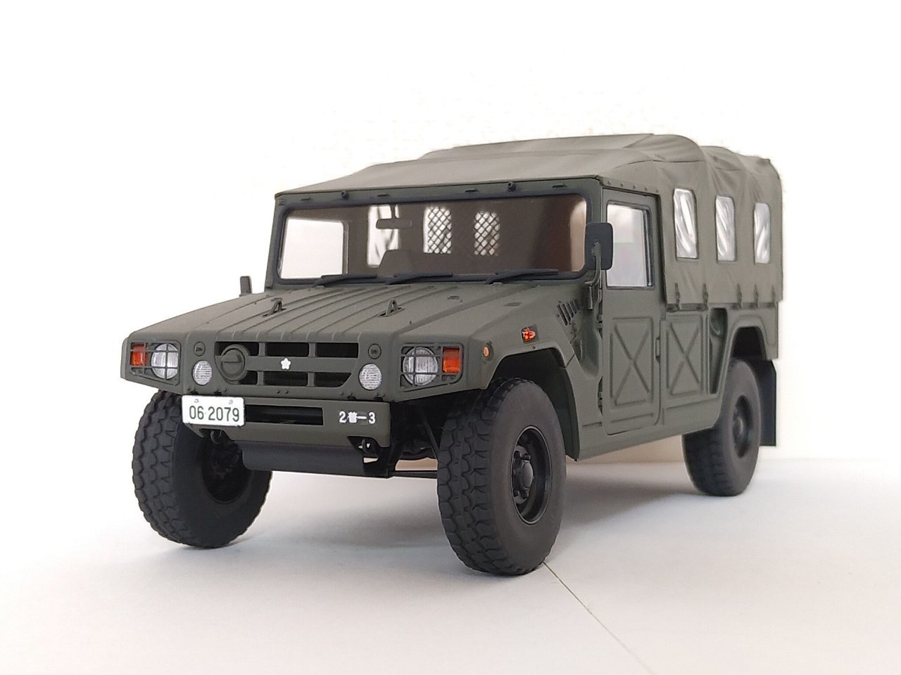 ファインモールド・1/35 陸上自衛隊 高機動車 キャンバストップ