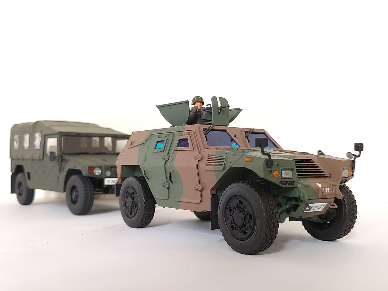 ファインモールド・1/35 陸上自衛隊 高機動車 キャンバストップ