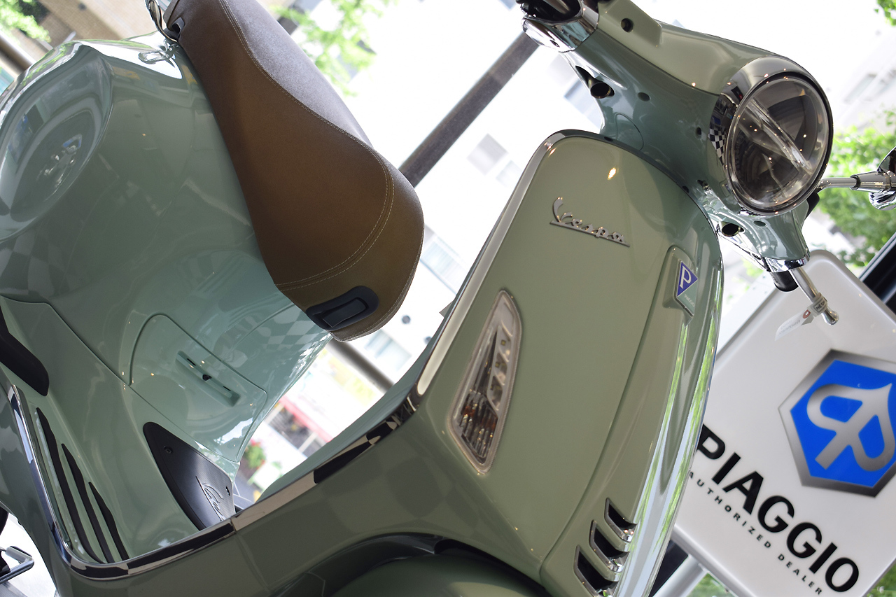 ベスパ プリマベーラ リラックスグリーン入荷！ Vespa Primavera Relax Green : SCSブログ