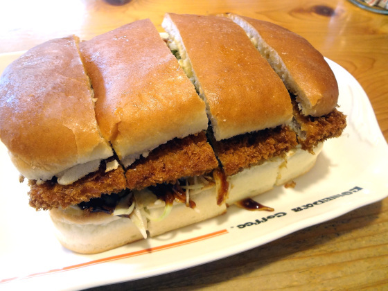 コメダ珈琲店 みそカツパン もはもはメモ２