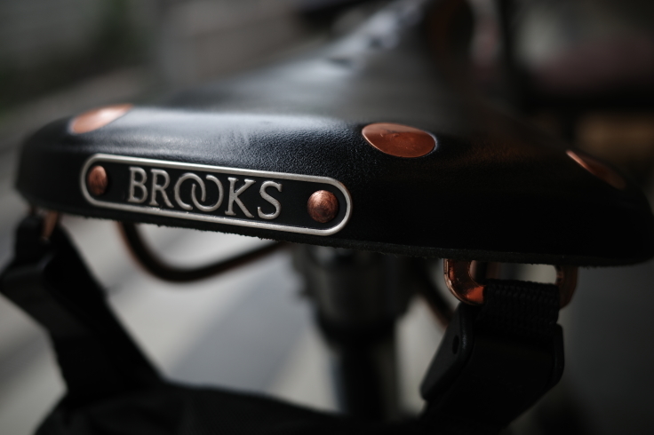 ブロンプトンのサドルをブルックス(BROOKS)に交換_a0287336_19241901.jpg