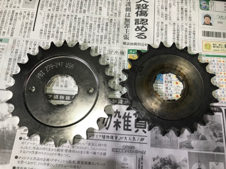 79FLH T/Mメインシール交換 5/19/2020_c0133351_18060334.jpg