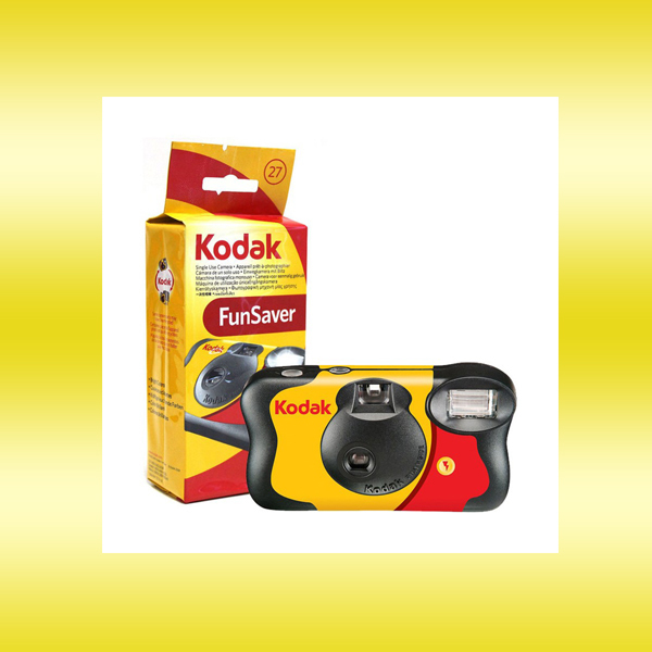KODAK Fun Saver フラッシュ付き27枚撮り ISO800 : カメラの東光堂