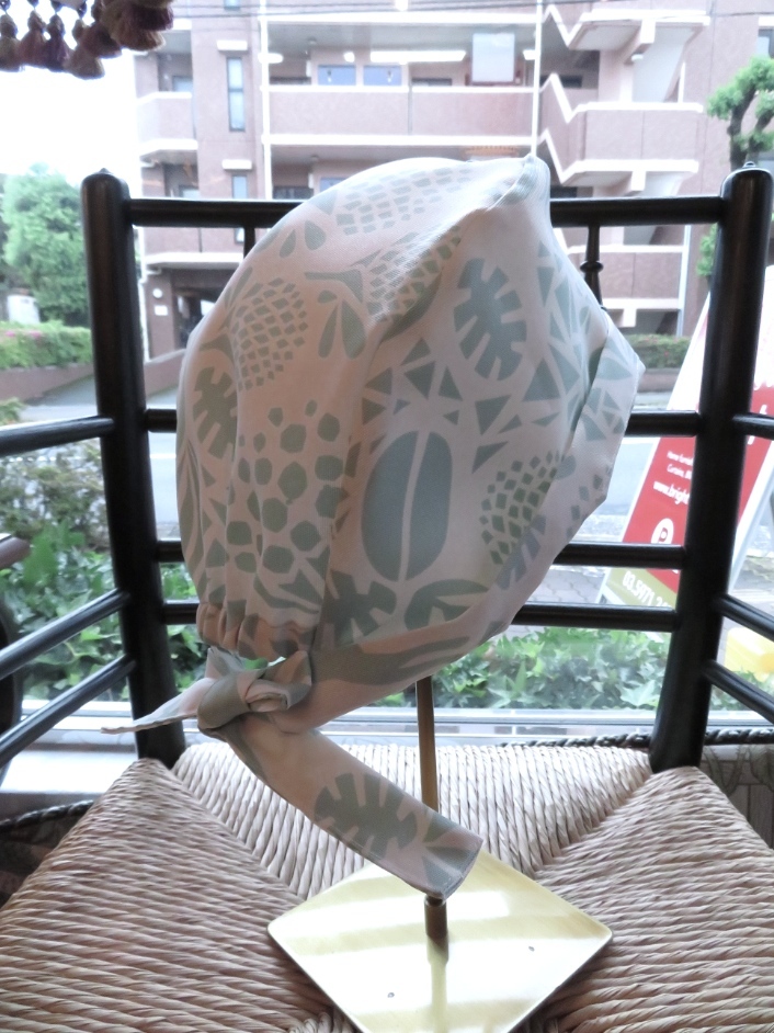 医療用の帽子 オーダー製作 サンゲツ『SCANDINAVIAN PATTERN COLLECTION/SC3289』_c0157866_19101062.jpg