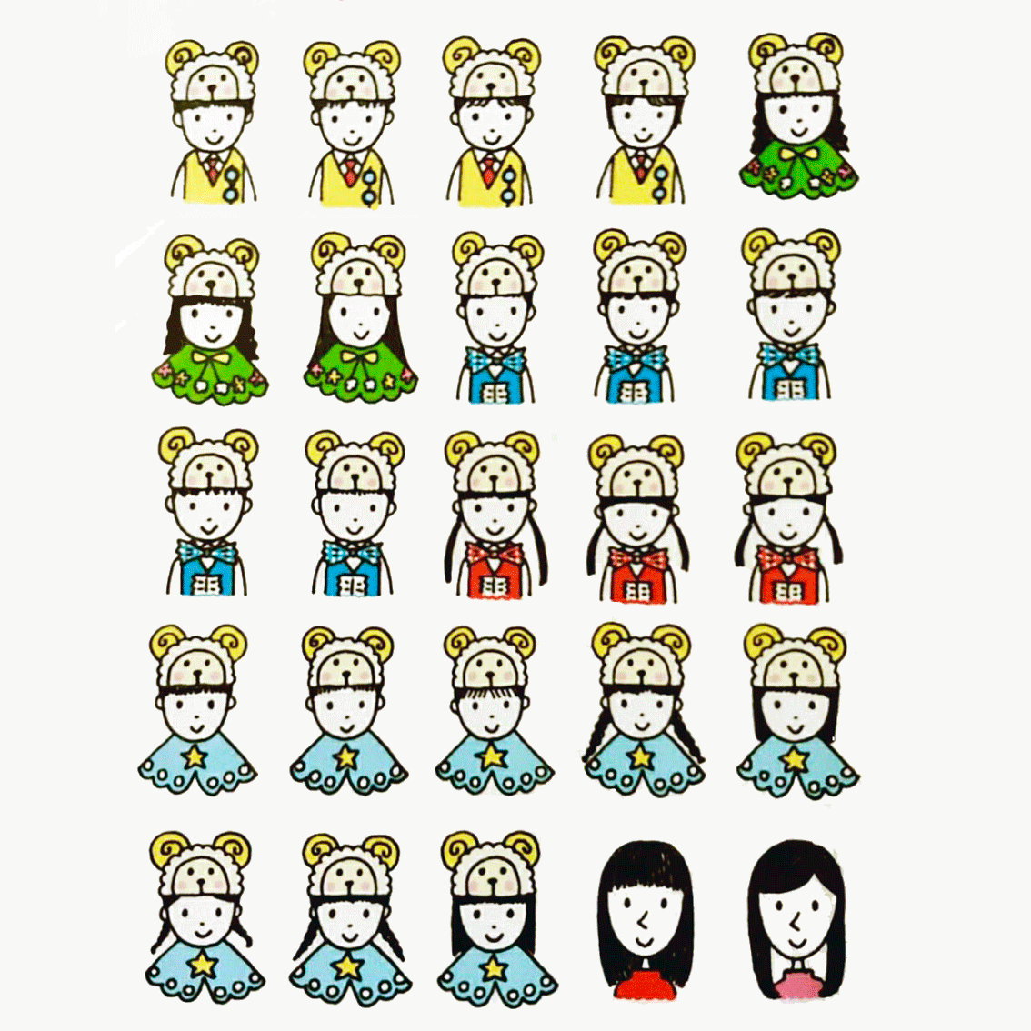 幼稚園の似顔絵_f0217978_20452995.gif