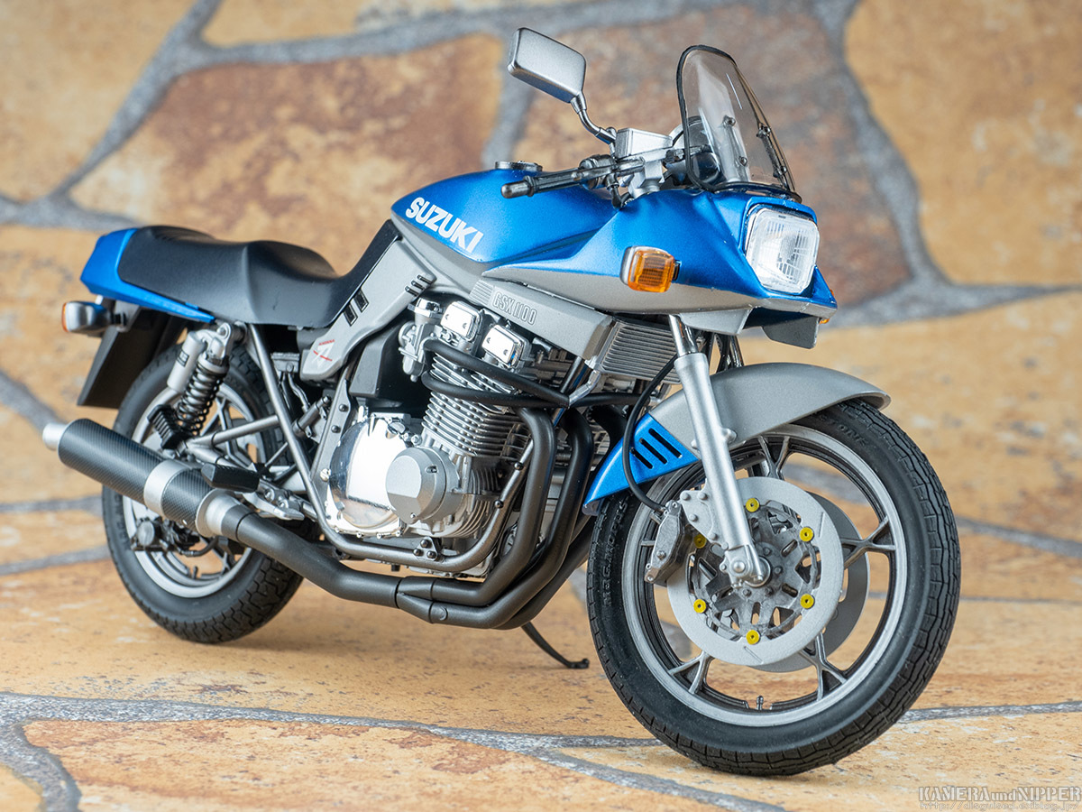 タミヤ 1/12オートバイシリーズNO.65 GSX1100Sカタナ カスタム