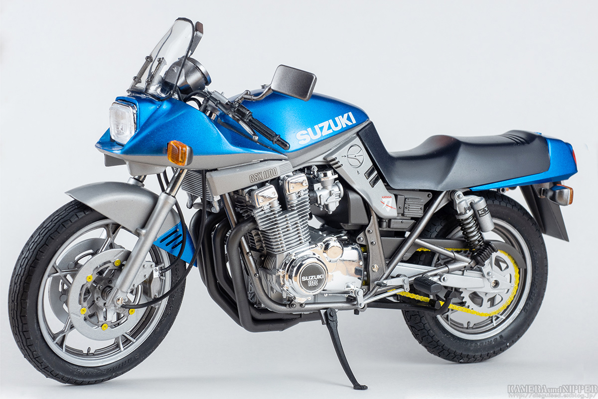 タミヤ 1/12オートバイシリーズNO.65 GSX1100Sカタナ カスタム