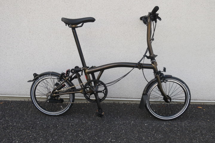 ブロンプトン S6L ブラックエディション ブラックラッカー(改)納車!_c0132901_21074243.jpg