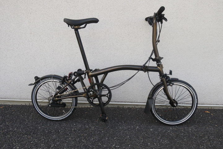 brompton  ブラックラッカー