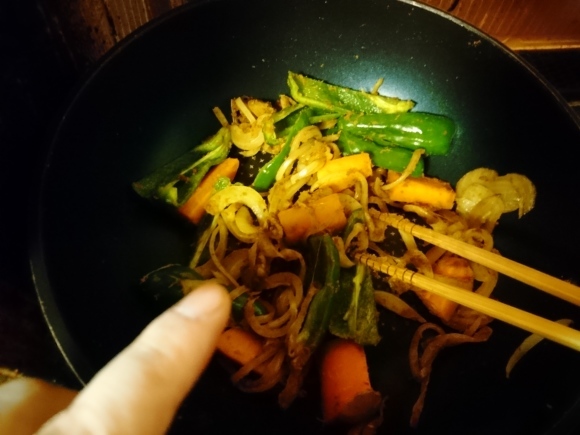 スープカレーを作ってみた。_d0256914_20072748.jpg