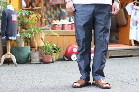 「melple」新しい企画シリーズ \"S.G.SLACKS\"の\"Elite E101\" のご紹介_f0191324_08191800.jpg