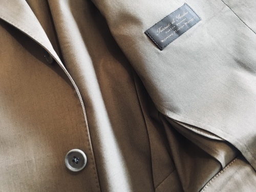 〜ミリタリーなカーキ色のコットンスーツ〜 【Sartoria Iwate】編_c0177259_20565703.jpeg