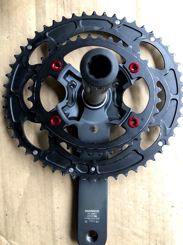 RIDEAの楕円チェーンリングの取り付け その2 : AQURAのバイク日記 RIDEAの楕円チェーンリングの取り付け その2 : AQURAのバイク日記