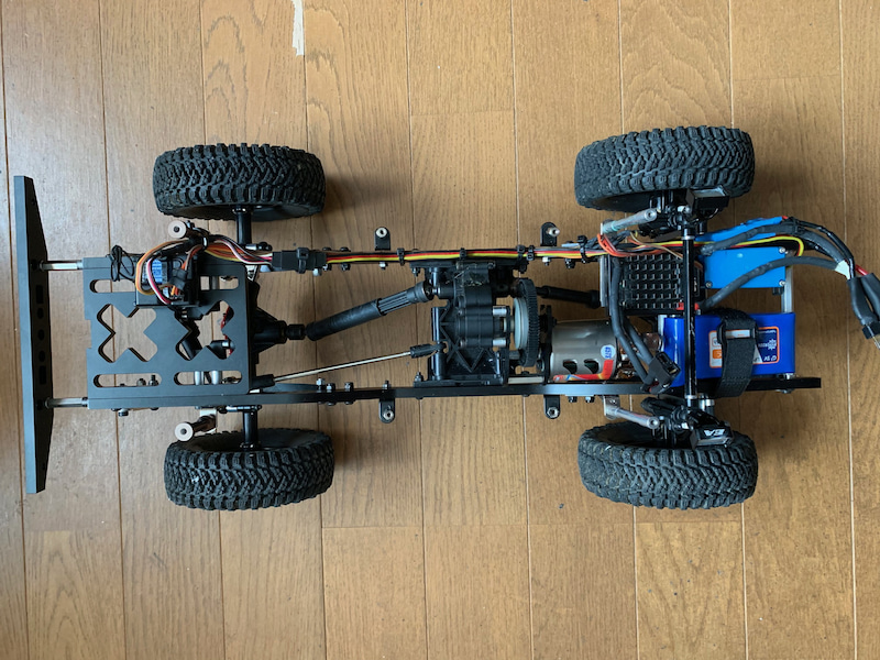 スケールクローラーのメカ積みと内装の続き。 : WKクローリング日記 Ver.3