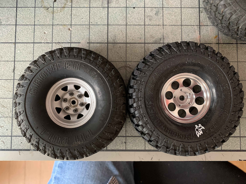 CC-02の新ホイール&タイヤ : WKクローリング日記 Ver.3 CC-02の新ホイール&タイヤ : WKクローリング日記 Ver.3