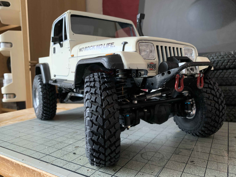 CC-02の新ホイール＆タイヤ : WKクローリング日記 Ver.3