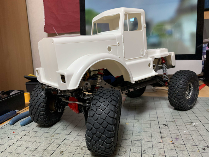 ブルヘッドクローラー」ボディ製作.2 : WKクローリング日記 Ver.3