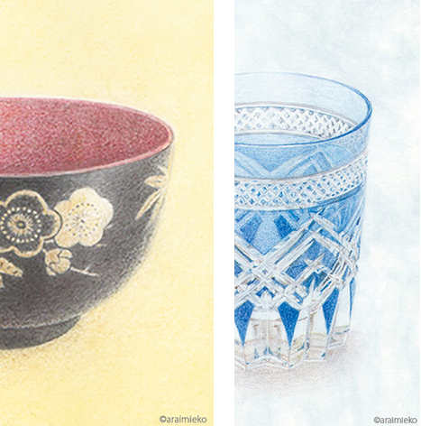 色鉛筆で金属の感じを描くコツ Class Menote 色鉛筆で金属の感じを描くコツ Class Menote